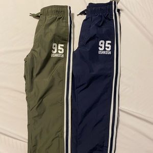 Boys OshKosh track pants size 6 lot of 2